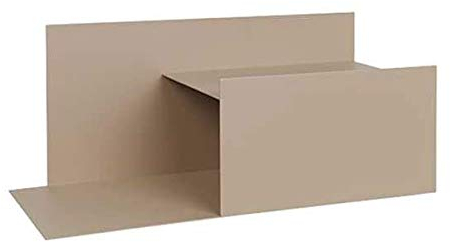 Broste Copenhagen Wandregal, Beige, 53 x 24 x 22 cm