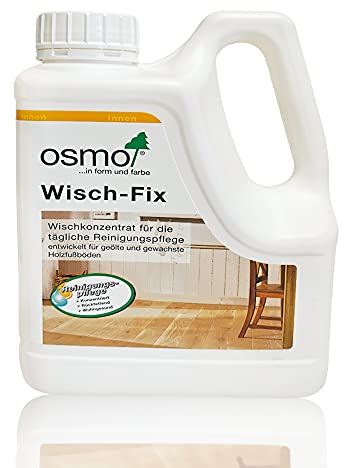 Osmo Wischfix 1L, Hochwirksames Spezial-Wischkonzentrat mit natürlichen Inhaltsstoffen – zur regelmäßigen Reinigung und Pflege!