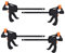 Maizoon F-Klemmen für Holzbearbeitung, 4 Stück, Quick Grip Clip und Einhand-Ratschen-Bar, Gadget Kit, DIY-Projekte, Handwerkzeug, ND01