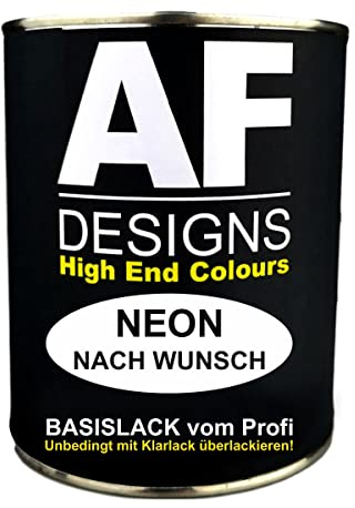 Alex Flittner Designs 1L Autolack für NEON nach Wunsch Autolack Metallic Pearl Xirallic