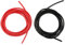 DRELD 12 Gauge Silicone Wire Kit, 2.5m Ultra Flexible High Temp 12AWG Silicone Electrical Cable 680 Strands 0.08 mm of Stranded Tinned Copper Wire for Model Battery Low Impedance（2.5m Red &2.5m Black）