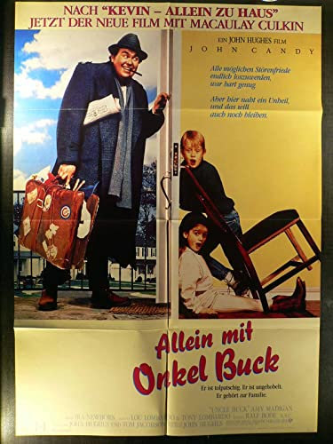 Allein mit Onkel Buck - John Candy - Filmposter A1 84x60cm gefaltet
