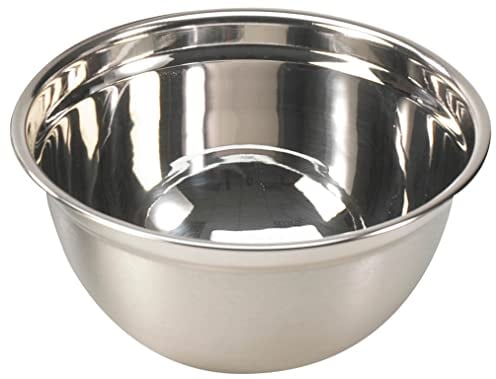 ASA Mixing Bowl Stainless Steel Bowl – Classic Metal Mixing Bowls for Baking, Whipping, Double Boiling, Marinating- Cooking Supplies Metal Bowls (1.5 Liter (18cm))