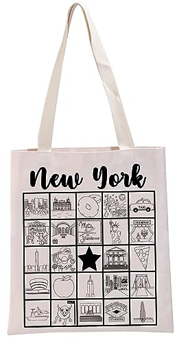 Sac fourre-tout New York City Gift New York Holiday Tote Bag New York Lover Sac à main New York Souvenir Cadeau de vacances New York