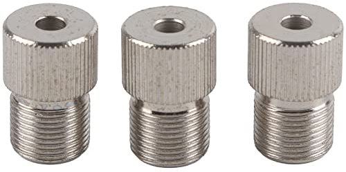 Risegun 3-teilige Bohrfutter Adapterhülsen, Holzdübel 5mm passend für Holzbearbeitung bohrmaschinen zubehör für DREI in einem Stanzmaschinen und Schrägbohrmaschinen