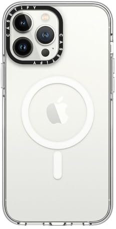 CASETiFY Clear iPhone 13 Pro Max Case [Not Yellowing / 6.6ft Drop Protection/Compatible with Magsafe] - Clear