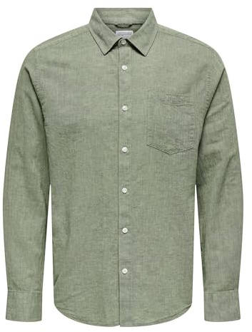 ONSCAIDEN Life REG LS 1 PKT Shirt NOOS
