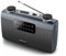 Bmi Radio Portable Muse M-058-R - Coloris Noir - Antenne FM pivotante - Volume Marche/Arrêt Rotatif - Poignée de Transport