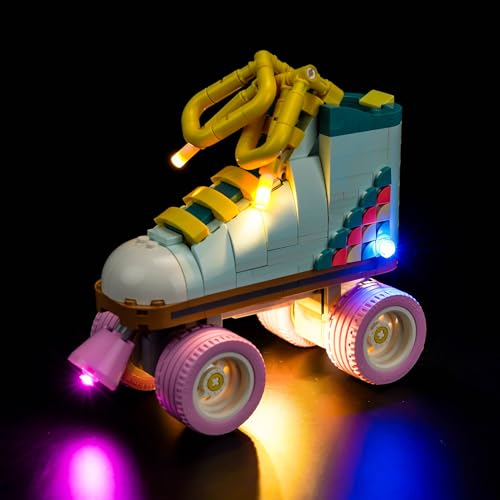Led Licht Set für Lego 31148 Retro Roller Skate (Kein Lego), Dekorationsbeleuchtungsset für Lego Creator 3in1 Rollschuh Spielzeug Kreative Spielzeug