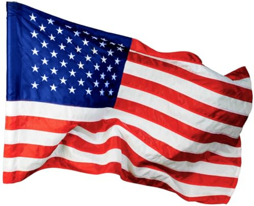 Bandera estadounidense – Banderas – 90 x 150 cm – con manga para mástil – Bandera (Estados Unidos, 90 x 150 cm)