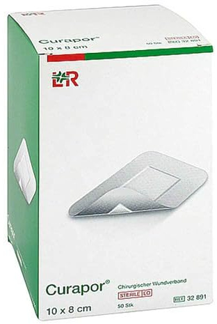 CURAPOR Wundverband steril chirurgisch 8x10 cm 50 St