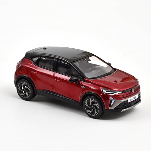 Renault Captur Esprit Alpine 2024 Flammenrot und Schwarz 1:43