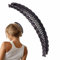 Pince à cheveux banane pour femme | Pince à cheveux queue de cheval et queue de cheval – Grip antidérapant pour cheveux épais/droits/bouclés, et