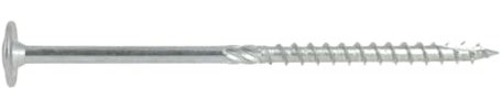 50 Vis Vking Disque Torx zingués blanc - 8,0 mm - (Embout Inclus) - 220/75