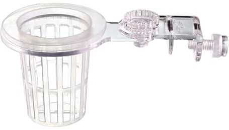 LAIOUSN Aquarium-Pflanzenständer mit Clip für Aquaponische Dekorationen, Korb, Zubehör, Aquarien, Pflanzgefäß