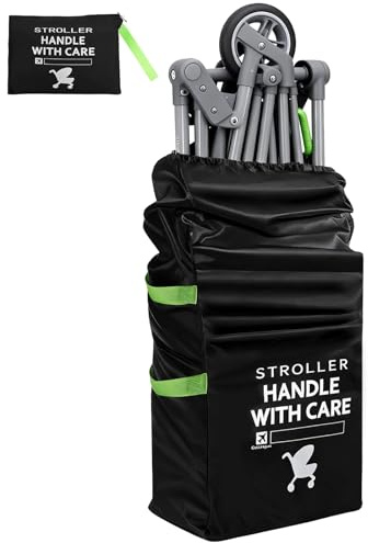 Vicloon Transporttasche Kinderwagen, Kinderwagentasche fürs Flugzeug, Buggy Tasche SchutzhüLle, Transporttasche Kindersitz Flugzeug, Kinderwagen Zubehör, Baby Erstausstattung