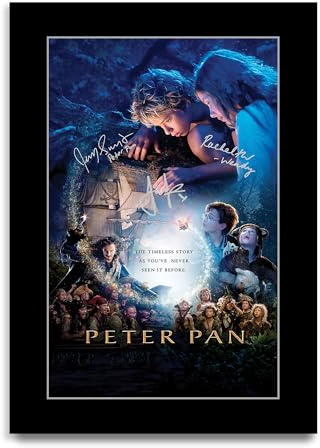 HWC Trading Peter Pan 2003 Gifts Printed Poster Signed Autograph Picture for Movie Memorabilia Fans (ID-003558) - A4 Print Only