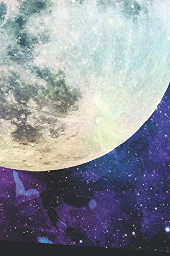 Moon Journal: Beautiful Notebook to Write in (6 x 9 Inches) - 120 Pages - Lined Book