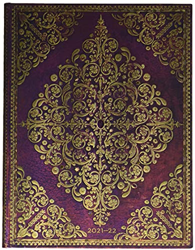 Paperblanks 18-Monatskalender 2021-2022 Viola | Vertikal | Ultra (180 × 230 mm)