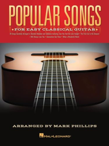 Popular Songs For Easy Classical Guitar