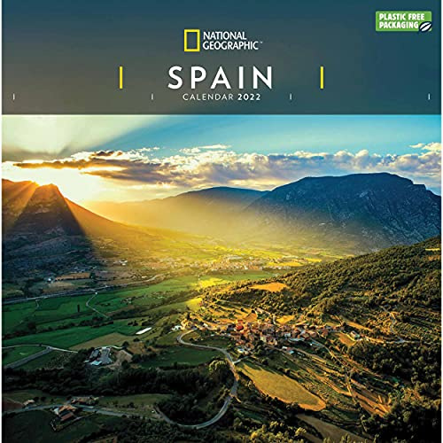 National Geographic Spain – Spanien 2022 – 12-Monatskalender: Original Carousel-Kalender [Mehrsprachig] [Kalender] (Wall-Kalender)