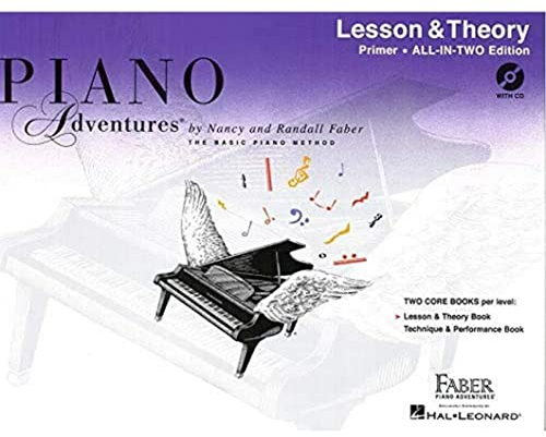 Piano Adventures: Lesson and Theory Book - Primer Level All in Two Edition: Book 1