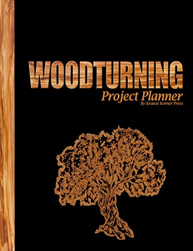 Woodturning Project Planner: The Ultimate Project Idea And Tracker To Record Up To 40 Woodturning Design Projects (Olive Wood Tree)