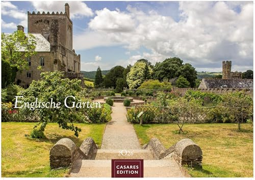 Englische Gärten Kalender 2026 – Wandkalender | Fotokalender Naturkalender England 24x35cm - Naturfotos - Inspiration für Gartenliebhaber – Perfekt für Naturerlebnis & botanische Schönheit