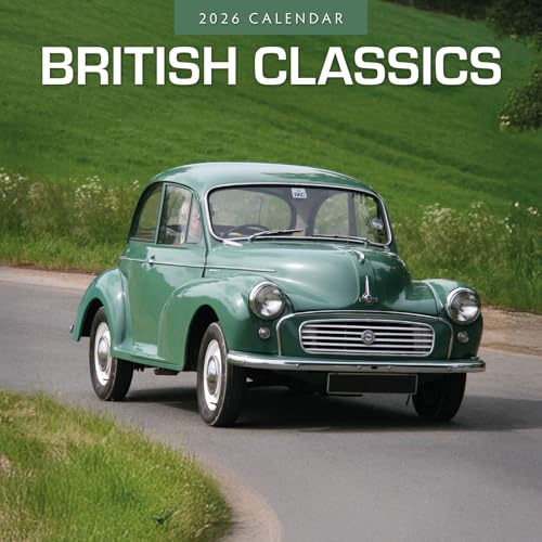 British Classics – Klassische britische Autos 2026 – 16-Monatskalender: Original Red Robin Publishing Ltd-Kalender [Mehrsprachig] [Kalender] (Wall-Kalender)