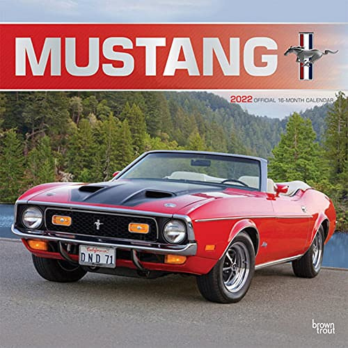 Mustang – Ford Mustang 2022 - 16-Monatskalender: Original BrownTrout-Kalender [Mehrsprachig] [Kalender] (Wall-Kalender)