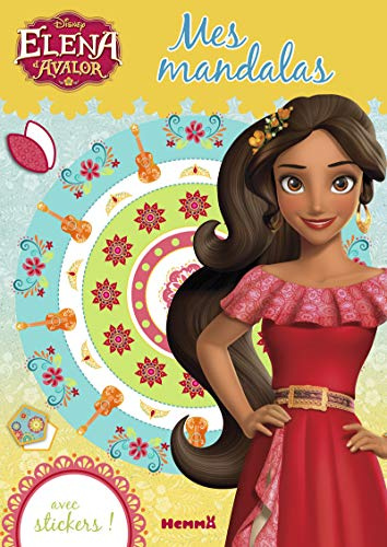 Disney Elena d'Avalor Mes mandalas avec stickers