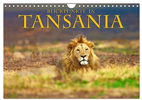 Blickpunkte Tansanias (Wandkalender 2026 DIN A4 quer), CALVENDO Monatskalender: Eine Bilderreise zu Naturschätzen Tansanias (CALVENDO Natur)