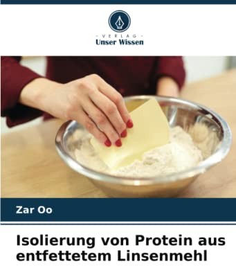 Isolierung von Protein aus entfettetem Linsenmehl: DE
