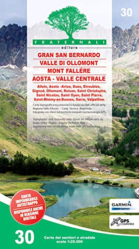 Valle del Gran San Bernando (wandelkaart, Band 30)