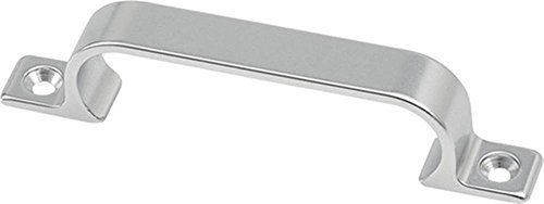 Hermeta Metaalwaren BV Handgriff A.21mm L.112mm B.14mm Alu-Guss silberf.elox.Anz.Löcher 2 Hermeta