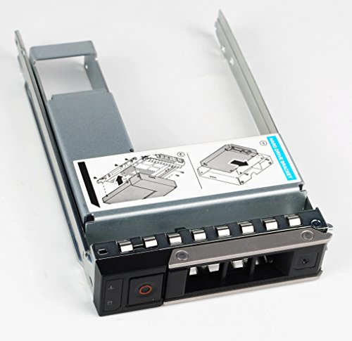 Heretom 3,5 Gen14 Hybrid Festplatten Rahmen Tray Caddy X7K8W Y769F mit 2,5-Zoll Adapter Converter 9W8C4 für Dell PowerEdge R240 R340 R440 R540 R640 R740 R740xd2 C6420 R6415 R6525 R7425 R7525