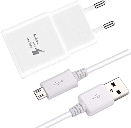 SAMSUNG EP-TA20 Interior Blanco - Cargador (Interior, Corriente alterna, 5 V, 1,5 m, Blanco)