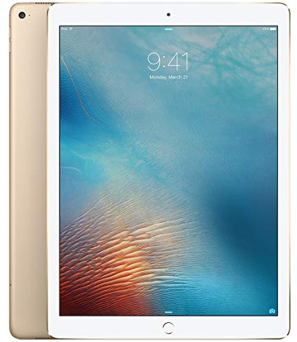 Apple iPad Pro 12.9 (1st Gen) 128GB 4G - Oro - Sbloccato (Ricondizionato)