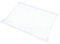sparefixd Glass Shelf & White Edge Trims 451 x 302mm to Fit Lec Fridge & Freeze