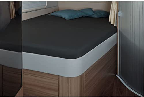 Traumschlaf Mako-Satin Bettwäsche Uni Streifen 4 cm Silber, 1 Bettbezug 240 x 220 cm + 2 Kissenbezüge 40 x 80 cm