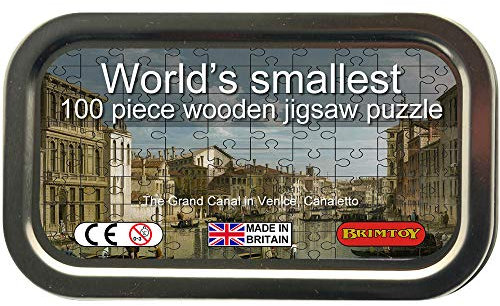 World's smallest wooden jigsaw puzzle, Canaletto