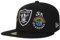 New Era 59Fifty NFL Raiders Champions Cap Basecap Baseballcap Flat Brim Fitted Las Vegas (7 5/8 (60,6 cm) - schwarz)