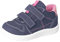 RICOSTA Mädchen Low-Top Sneaker SAM,Kinder Lauflernschuhe,WMS:Mittel,lose Einlage,Laufschuhe,Klettschuhe,Klettverschluss,Ozean/rosa (181),26 EU