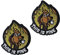 AXEN THIS IS FINE Patches, Funny hook and loop patches for Military Uniform Tactical Bag Jacket Jeans Hat