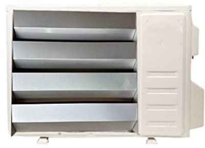 TEMKIN Cubierta Protectora de Aire Acondicionado para Unidades Exteriores, Deflector de Aire de Salida de Aire Anti-Recto para Unidad Exterior de Aire Acondicionado Pantalla de Valla de Aire acondi