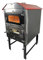 Forno a Legna Fuoco Indiretto Portatile In Acciaio Da Esterno Ventilato In Mattoni Refrattari 3 Piani Cottura Pizza Pane Pollo Kebab Pesce Luxor V2 Plus