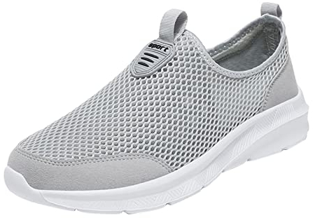 Scarpe da Camminata Donna estive Scarpe Uomo estive Eleganti di Cuoio Scarpe Uomo Nere Stivali Uomo Cowboy 2023 Sneakers Zeppa Interna Beige-B 10.99