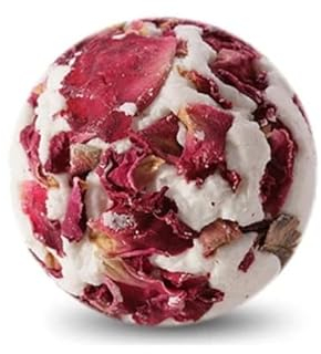Badebomben Trockenblumen-Geschenkset - 4 Badekugeln - Badezusatz für pure Entspannung, ätherische Öle - Geburtstagsgeschenk, Mädchengeschenk, Geschenk für Frauen, Freundin, Bath Bombs