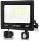 URTBST Focos LED Exterior con Sensor Movimiento,50W 5000LM Foco LED con Sensor de Movimiento,Proyector LED Exterior IP67 Impermeable,7000K Blanco Frío Foco LED Exterior para Jardín,Garaje,Terraza
