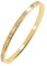 JJDreams 4mm Gold Edelstahl Armreif mit Strass rechteckige Form kubischer Zirkon Manschette Armreif